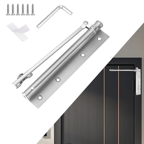 HUANR Automatischer Türschließer, Edelstahl Türschließer Gartentor, Verstellbare Türschliesser, Tür Schließer mit Federmechanismus, für Türen Bis 30 Kg, für Zuhause, Hotel, Büro Geeignet HUANR Automatischer Türschließer, Edelstahl Türschließer Gartentor, Verstellbare Türschliesser, Tür Schließer mit Federmechanismus, für Türen Bis 30 Kg, für Zuhause, Hotel, Büro Geeignet von HUANR