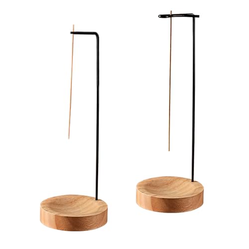 HUANR 2 Stück Räucherstäbchen Halterung, R-Typ und L-Typ Halter Räucherstäbchen, Umgedreht Halter für Räucherstäbchen, Multifunktionaler Räucherkerzenhalter, für Schlafzimmer, Arbeitszimmer, Yoga-Raum von HUANR