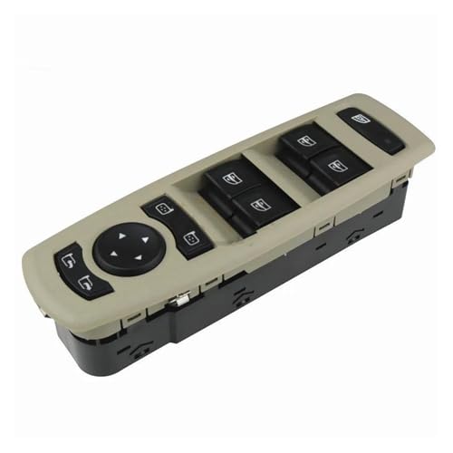 Für Megane III Für Laguna III 2008-2016 Auto Fenster Spiegel Master Switch 7700817337 25400000 809610006R 254000006R(Beige) von HUANSUN
