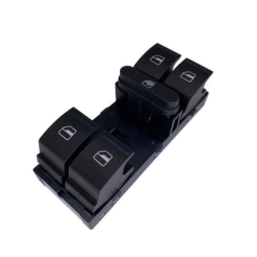 Für Skoda Für Fabia Für Octavia II Für Combi Passagier Fahrer Elektrische Fenster Control Schalter Glas Heber Taste 1Z0959858B(Driver Side) von HUANSUN