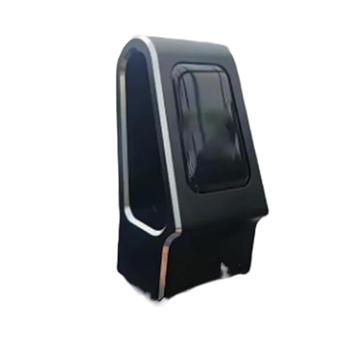 HUANSUN Für Peugeot 408 2021 2022 2023 2024 Auto-Schaltknauf, Auto-Innenraum-Schaltkopf, Dekorativer Rahmen, Zubehör(Silver) von HUANSUN