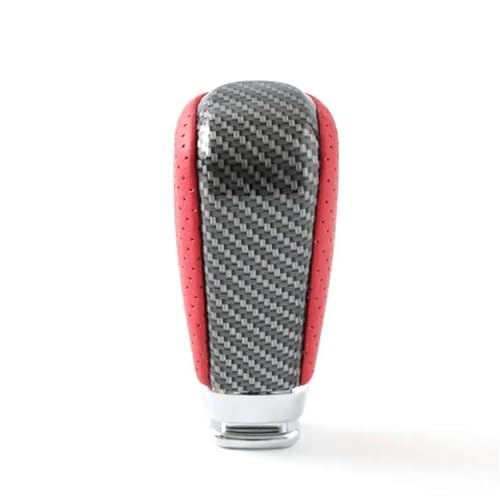 HUANSUN Für Toyota Prado 2010–2017 Leder-Schaltknauf Für Automatikgetriebe(Red) von HUANSUN