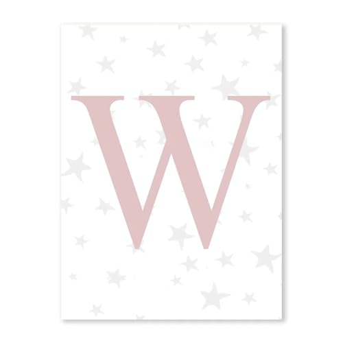 HUANTY Wandbilder auf Leinwand Rosa Fee Regenbogen Ballon Mädchen Schlafzimmer Poster Baby Kinderzimmer Wand Kunst Leinwand Malerei Kawaii Tier Bild Kinderzimmer Dekor(F1,50x70cm) von HUANTY