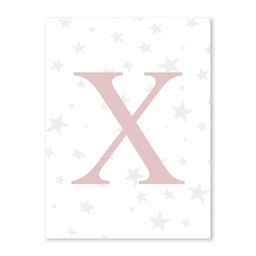 HUANTY Wandbilder auf Leinwand Rosa Fee Regenbogen Ballon Mädchen Schlafzimmer Poster Baby Kinderzimmer Wand Kunst Leinwand Malerei Kawaii Tier Bild Kinderzimmer Dekor(G1,30x40cm) von HUANTY
