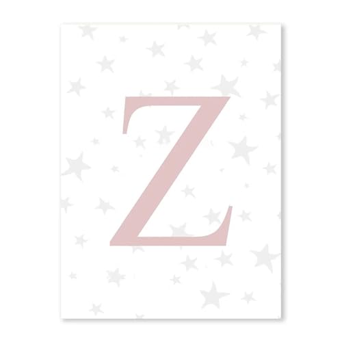HUANTY Wandbilder auf Leinwand Rosa Fee Regenbogen Ballon Mädchen Schlafzimmer Poster Baby Kinderzimmer Wand Kunst Leinwand Malerei Kawaii Tier Bild Kinderzimmer Dekor(I1,40x60cm) von HUANTY