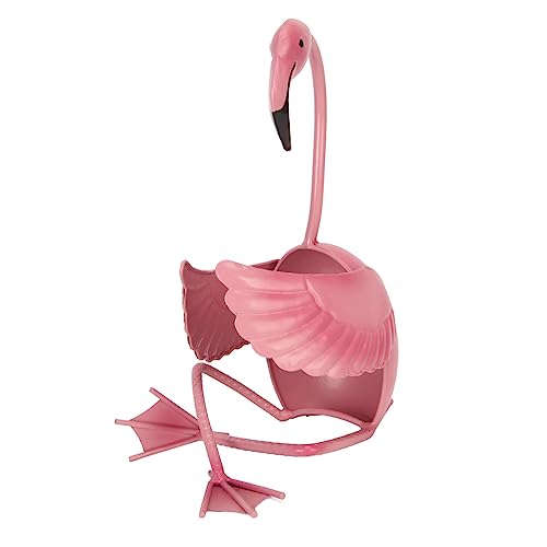 HUAOSN Eisen-Flamingo-Weinregal, Innovative Esstischdekoration Für Bar, Theke, Küche von HUAOSN