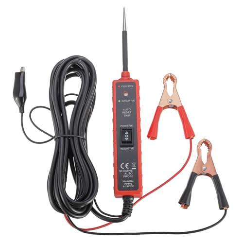 HUAREW Kfz Stromkreistester,6-24V Power Short Circuit Probe Tester with LED Test Light Short-Circuit Tracking Location and Buzzer Alarm Polarity Test and Continuity Test Function HUAREW Kfz Stromkreistester,6-24V Power Short Circuit Probe Tester with LED Test Light Short-Circuit Tracking Location and Buzzer Alarm Polarity Test and Continuity Test Function von HUAREW