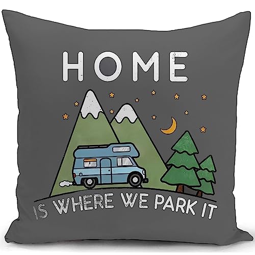 HUASHUZI Kissenbezug wohnmobil Wohnwagen Camper Camping Gadgets Kissen Geschenke für wohnmobilfans zubehör deko sofakissen kissenbezüge dekokissen couchkissen kissenhülle zierkissen 40 x 40 cm HUASHUZI Kissenbezug wohnmobil Wohnwagen Camper Camping Gadgets Kissen Geschenke für wohnmobilfans zubehör deko sofakissen kissenbezüge dekokissen couchkissen kissenhülle zierkissen 40 x 40 cm von HUASHUZI