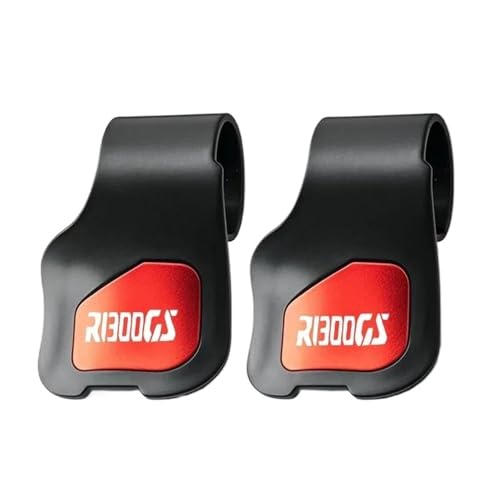 HUAWAMOTO Trottle Booster Clip Accelerator Assist Lenker Arbeitsersparnis Für BMW R 1300 GS R1300GS R1300gs R1300 GS(1Pair Red) von HUAWAMOTO