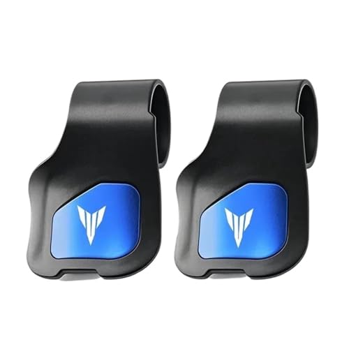HUAWAMOTO Trottle Booster Clip Accelerator Assist Lenker Arbeitsersparnis Für Yamaha MT01 MT09 MT07 MT10 MT03 MT 09 07 03 10 MT-09 MT(1Pair Blue) von HUAWAMOTO