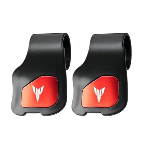 HUAWAMOTO Trottle Booster Clip Accelerator Assist Lenker Arbeitsersparnis Für Yamaha MT01 MT09 MT07 MT10 MT03 MT 09 07 03 10 MT-09 MT(1Pair Red) von HUAWAMOTO