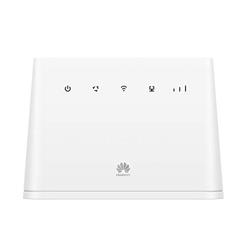HUAWEI B311 2020, CAT 4, 4G/LTE 150 Mbps Mobiler WLAN-Router, entsperrt für alle Netzwerke, Originalprodukt (kein Netzwerk-Logo), Weiß von HUAWEI