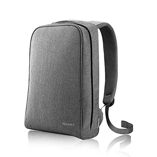 HUAWEI Notebook Rucksack mit einstellbaren & gepolsterten Schultergurten, Grau, 51992084, einheitsgröße von HUAWEI