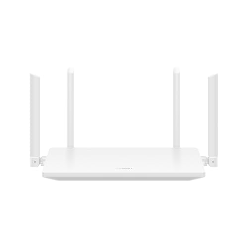 HUAWEI WiFi AX1, AC1200 Dual-Band Wi-Fi 5 Router, Hohe Geschwindigkeiten, 4 Gigabit-Ethernetanschlüsse, EasySetting, Visualisierte WLAN-Diagnose, Jugendschutzeinstellungen, HomeSec von HUAWEI