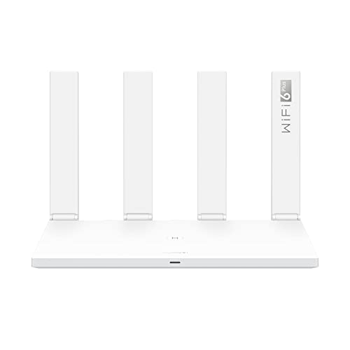 HUAWEI WiFi AX3, Wi-Fi 6 AX3000 Router, Dual-Band, 4 WAN/LAN automatisch Adaptive GE-Ports, HomeSec™ Sicherheit, Keine DSL-Funktion, Ideal für Gaming auf Xbox/PS5/Steam und 8K, exklusiv bei Amazon von HUAWEI