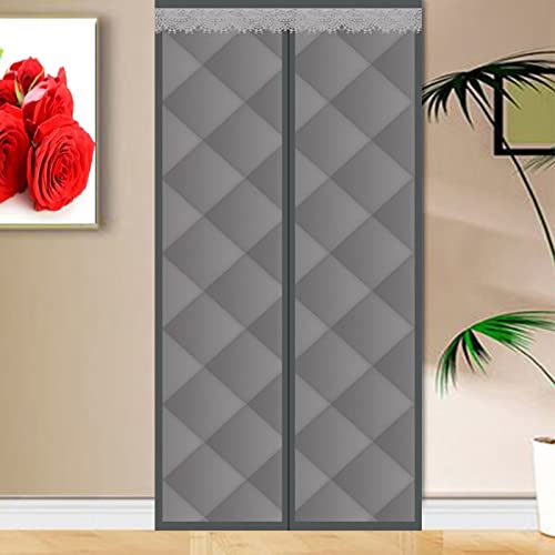 Magnet Wärmeschutzvorhang für Türen Hitzeschutz mit Magnet Türvorhang Thermo kälteschutz Filz Wasserdicht Winddicht Geräuschisolierung für Balkontür Wohnzimmer240x260cm Grau Magnet Wärmeschutzvorhang für Türen Hitzeschutz mit Magnet Türvorhang Thermo kälteschutz Filz Wasserdicht Winddicht Geräuschisolierung für Balkontür Wohnzimmer240x260cm Grau von HUAXIQUE