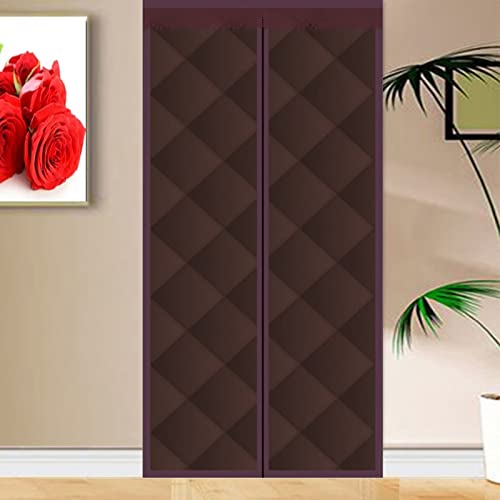 Wärmeschutzvorhang Magnet Thermo Fenster Isolier Schutz Panel-Isolierung Türvorhang Thermo kälteschutz Filz Wasserdicht Winddicht Geräuschisolierung für Balkontür Wohnzimmer100x205cm Braun Wärmeschutzvorhang Magnet Thermo Fenster Isolier Schutz Panel-Isolierung Türvorhang Thermo kälteschutz Filz Wasserdicht Winddicht Geräuschisolierung für Balkontür Wohnzimmer100x205cm Braun von HUAXIQUE