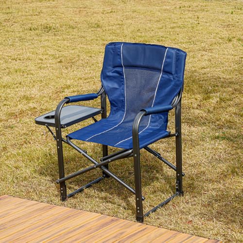 HUAYUSEDF Bequeme und atmungsaktive Camping-Klappstühle, leicht, Strand-Campingstuhl, tragbar und faltbar, Wildangeln, Outdoor-Lounge-Stühle von HUAYUSEDF