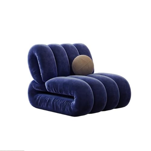 HUAYUSEDF Blauer Sitzsack im Wabi-Sabi-Stil im Wabi-Sabi-Stil für Wohnzimmer, Empfangsraum, lässiges Schlafzimmer, Lounge, Sessel, kreativer Balkon-Sofasitz HUAYUSEDF Blauer Sitzsack im Wabi-Sabi-Stil im Wabi-Sabi-Stil für Wohnzimmer, Empfangsraum, lässiges Schlafzimmer, Lounge, Sessel, kreativer Balkon-Sofasitz von HUAYUSEDF