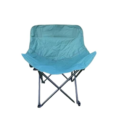 HUAYUSEDF Blauer Skizzierstuhl für Camping, Outdoor, Klappstühle, tragbar und faltbar, Strand-Campingstuhl, leicht, Grasland, Outdoor-Lounge-Stühle von HUAYUSEDF