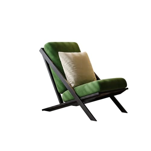 HUAYUSEDF Grüner Sitzsack im chinesischen Stil im Wabi-Sabi-Stil für Wohnzimmer, Empfangsraum, lässiger Schlafzimmer, Lounge, Sessel, kreativer Balkon-Sofasitz von HUAYUSEDF