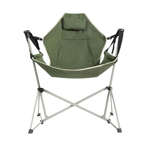 HUAYUSEDF Grüner Skizzierstuhl für Camping, Outdoor, Klappstühle, tragbar und faltbar, Strand-Campingstuhl, leicht, Grasland, Outdoor-Lounge-Stühle von HUAYUSEDF