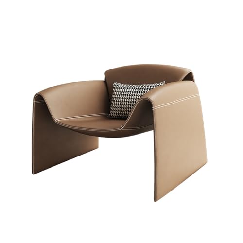 HUAYUSEDF Italienischer minimalistischer brauner Wohnzimmer-Sitzsack-Stuhl, lässiger Schlafzimmer-Lounge-Sessel, kreativer Balkon-Sofasitz HUAYUSEDF Italienischer minimalistischer brauner Wohnzimmer-Sitzsack-Stuhl, lässiger Schlafzimmer-Lounge-Sessel, kreativer Balkon-Sofasitz von HUAYUSEDF