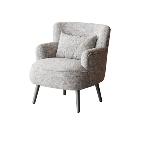 HUAYUSEDF Italienischer minimalistischer hellgrauer Wohnzimmer-Sitzsack-Stuhl, lässig, Schlafzimmer, Balkon, Sessel, kreativer Ruhebereich, Einzelsofa-Sessel HUAYUSEDF Italienischer minimalistischer hellgrauer Wohnzimmer-Sitzsack-Stuhl, lässig, Schlafzimmer, Balkon, Sessel, kreativer Ruhebereich, Einzelsofa-Sessel von HUAYUSEDF