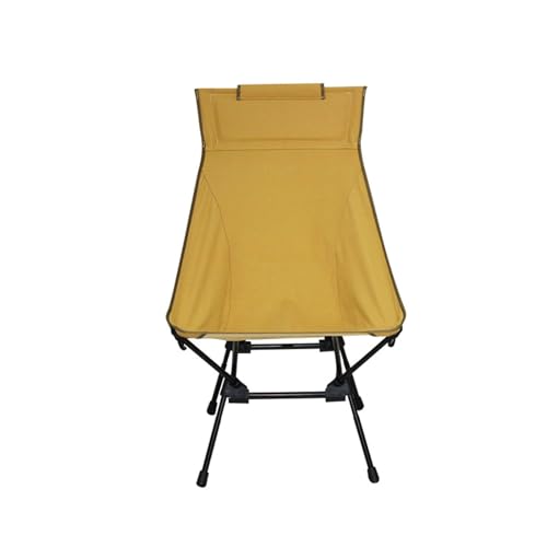 HUAYUSEDF Khaki Skizzieren Camping Outdoor Klappstühle Tragbar und Faltbar Strand Camping Stuhl Leicht Grasland Outdoor Lounge Stühle von HUAYUSEDF