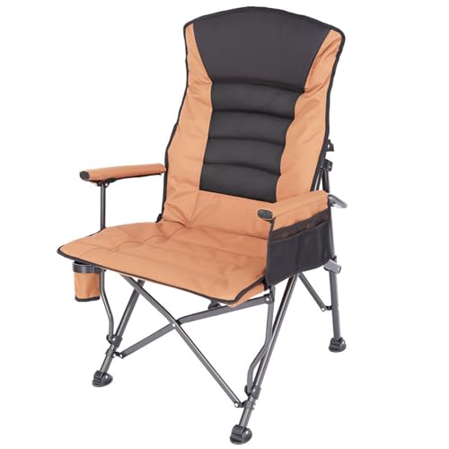 HUAYUSEDF Klappstühle für Herbst und Winter, tragbar, zusammenklappbar, Grünland-Campingstuhl, leicht, Strand, Outdoor, Lounge-Stühle von HUAYUSEDF