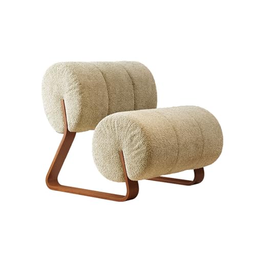 HUAYUSEDF Sitzsack im chinesischen Stil, cremefarben, für Wohnzimmer, kreatives Schlafzimmer, Sessel, Einzelbett, Hotel, Balkon, Sofa, Stuhl von HUAYUSEDF