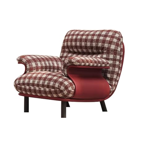 HUAYUSEDF Sitzsack im chinesischen Stil, roter Wohnzimmer-Sitzsack, lässiger Schlafsessel, kreativer Ruhebereich, Einzelpersonen-Sofa-Stuhl von HUAYUSEDF