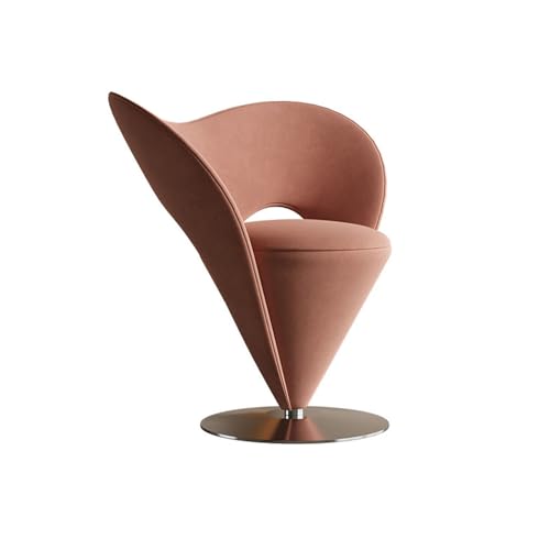HUAYUSEDF The Peach-Pink Italian Light Luxury Living Room Reception Room Bean Bag Chair Bedroom Lounge Casual Sessel Balcony Creative Sofa Seat von HUAYUSEDF