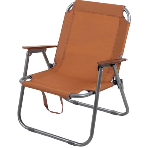 HUAYUSEDF Tragbarer Camping-Klappstuhl, tragbarer Strand-Campingstuhl, lässig, wildes Angeln, Outdoor-Lounge-Stühle von HUAYUSEDF