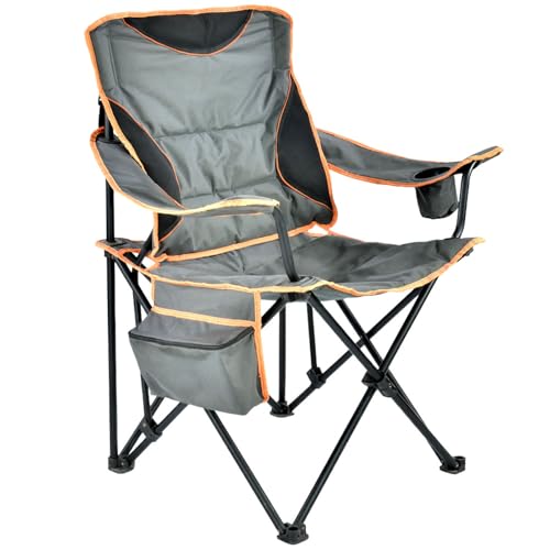 HUAYUSEDF Weiche und bequeme Camping-Klappstühle, leicht, Strand-Campingstuhl, tragbar und faltbar, Wildangeln, Outdoor-Lounge-Stühle von HUAYUSEDF