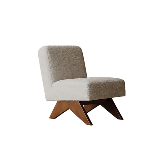 HUAYUSEDF Weißer Sitzsack im Wabi-Sabi-Stil mit Rückenlehne, Wohnzimmer, lässiger Schlafzimmer-Lounge-Sessel, kreativer Balkon-Sofasitz HUAYUSEDF Weißer Sitzsack im Wabi-Sabi-Stil mit Rückenlehne, Wohnzimmer, lässiger Schlafzimmer-Lounge-Sessel, kreativer Balkon-Sofasitz von HUAYUSEDF