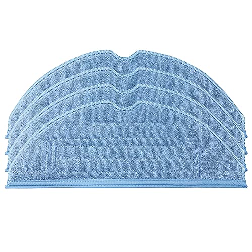 HUAYUWA 4 Stück Wischmopp-Reinigungstücher passend für Roborock S7 T7S T7S Plus Roboter-Staubsaugerzubehör (4 Wischtücher Rag) von HUAYUWA