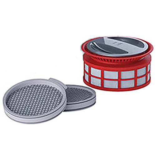 HUAYUWA Ersatz-Filter-Set, waschbar, kompatibel mit Roborock H7 Staubsaugerzubehör (2 vordere Baumwollfilter + 1 HEPA-Filter hinten) von HUAYUWA