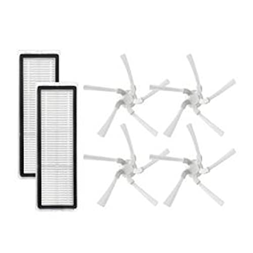HUAYUWA Filter mit Seitenbürsten-Set Ersatz passend für Dreame Bot W10/W10 Pro Roboter-Staubsaugerzubehör, 2 Filter + 4 Seitenbürsten HUAYUWA Filter mit Seitenbürsten-Set Ersatz passend für Dreame Bot W10/W10 Pro Roboter-Staubsaugerzubehör, 2 Filter + 4 Seitenbürsten von HUAYUWA