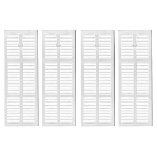 HUAYUWA Staubsaugerzubehör-Set, kompatibel mit Narwal J3, Kehrroboter-Staubsauger-Ersatzteile (4 HEPA-Filter) von HUAYUWA