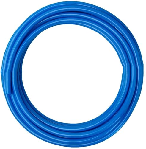HUAZIZ 12 Meter PU Pneumatikschlauch Pneumatic Polyurethane Schlauch Flexibel Druckluftschlauch Außen 6mm x Innen 4mm, Blau HUAZIZ 12 Meter PU Pneumatikschlauch Pneumatic Polyurethane Schlauch Flexibel Druckluftschlauch Außen 6mm x Innen 4mm, Blau von HUAZIZ