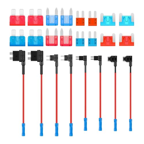 HUAZIZ 8 Stück Standard Mini Micro2 Niedriges Profil Stromdieb Sicherung KFZ 4 Werte,Piggyback Sicherungsadapter,Add a Circuit Flachsicherungsadapter Set,4 Typen ATO ATC ATM APM Stromdiebe HUAZIZ 8 Stück Standard Mini Micro2 Niedriges Profil Stromdieb Sicherung KFZ 4 Werte,Piggyback Sicherungsadapter,Add a Circuit Flachsicherungsadapter Set,4 Typen ATO ATC ATM APM Stromdiebe von HUAZIZ