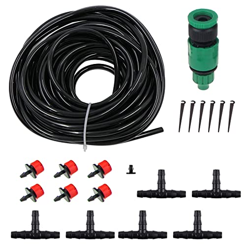 HUAZIZ Bewässerung Kit, 5M Tropfbewässerung Garten Bewässerungssystem DIY Micro Drip System Automatische Sprinkler Micro Drip System Misting System für Tomaten Bewässerung Garten Zimmerpflanzen HUAZIZ Bewässerung Kit, 5M Tropfbewässerung Garten Bewässerungssystem DIY Micro Drip System Automatische Sprinkler Micro Drip System Misting System für Tomaten Bewässerung Garten Zimmerpflanzen von HUAZIZ