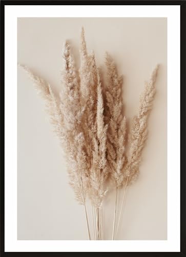 HUBDECO Bild Wanddekoration Poster - Hochwertiges Poster gedruckt auf 200g/m2 Posterpapier - Tolle Zimmerdekoration - Schlafzimmer Bilder - Ohne Ramen - 40x30cm - Boho-Gras HUBDECO Bild Wanddekoration Poster - Hochwertiges Poster gedruckt auf 200g/m2 Posterpapier - Tolle Zimmerdekoration - Schlafzimmer Bilder - Ohne Ramen - 40x30cm - Boho-Gras von HUBDECO