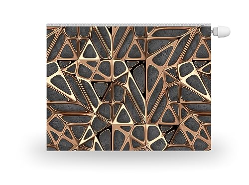 HUBDECO Magnetische Heizkörperverkleidung - 100x60 cm - Magnet Heizkörperabdeckung - Motiv Kupfer - Wasserdicht Erhöhte Abriebfestigkeit Paneel-Heizkörperabdeckung HUBDECO Magnetische Heizkörperverkleidung - 100x60 cm - Magnet Heizkörperabdeckung - Motiv Kupfer - Wasserdicht Erhöhte Abriebfestigkeit Paneel-Heizkörperabdeckung von HUBDECO