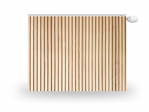 HUBDECO Magnetische Heizkörperverkleidung - 100x60 cm - Magnet Heizkörperabdeckung - Motiv Laminat-Dielen - Wasserdicht Erhöhte Abriebfestigkeit Paneel-Heizkörperabdeckung HUBDECO Magnetische Heizkörperverkleidung - 100x60 cm - Magnet Heizkörperabdeckung - Motiv Laminat-Dielen - Wasserdicht Erhöhte Abriebfestigkeit Paneel-Heizkörperabdeckung von HUBDECO