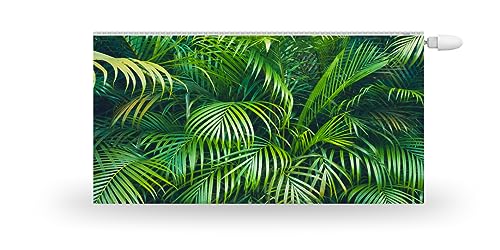 HUBDECO Magnetische Heizkörperverkleidung - 140x60 cm - Magnet Heizkörperabdeckung - Motiv Exotische Blätter - Wasserdicht Erhöhte Abriebfestigkeit Paneel-Heizkörperabdeckung von HUBDECO