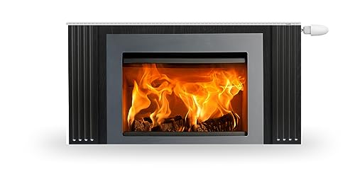HUBDECO Magnetische Heizkörperverkleidung - 160x60 cm - Magnet Heizkörperabdeckung - Motiv Kamin 5 - Wasserdicht Erhöhte Abriebfestigkeit Paneel-Heizkörperabdeckung von HUBDECO