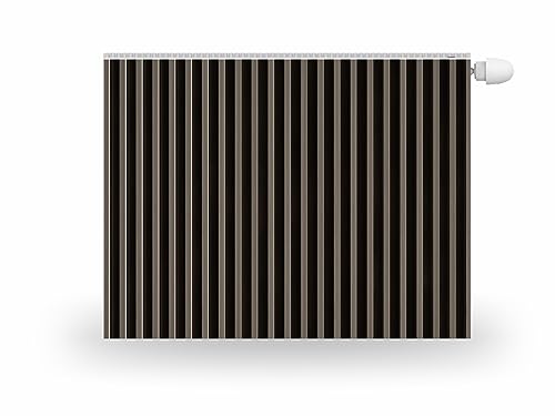 HUBDECO Magnetische Heizkörperverkleidung - 80x60 cm - Magnet Heizkörperabdeckung - Motiv Elegante Latten - Wasserdicht Erhöhte Abriebfestigkeit Paneel-Heizkörperabdeckung HUBDECO Magnetische Heizkörperverkleidung - 80x60 cm - Magnet Heizkörperabdeckung - Motiv Elegante Latten - Wasserdicht Erhöhte Abriebfestigkeit Paneel-Heizkörperabdeckung von HUBDECO