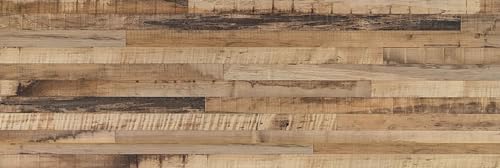 HUBDECO - Teppich - Küchenteppich - Badezimmerteppich - Badteppich - Küchenläufer - Teppich Läufer - Teppich Küche - PCV, Vinyl - rutschfest - Holz Bretter Motiv - 78x234cm von HUBDECO
